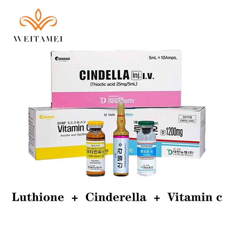 Korea Luthione Cindella Ascorbic Acid Vitamin C IV Skin Whitening Injection