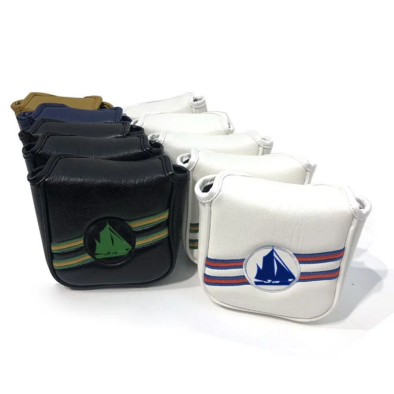 OEM Wholesale/Supplier Custom Logo Magnetic Golf Mallet Putter Cover.