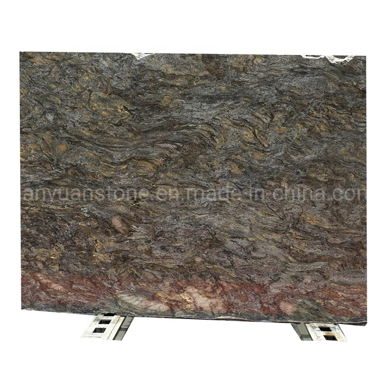 Natural Platinum Diamond Black Granite Slab&Tile