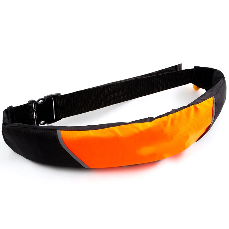 Portable Automatic Inflatable Color Block Life Jacket Belt