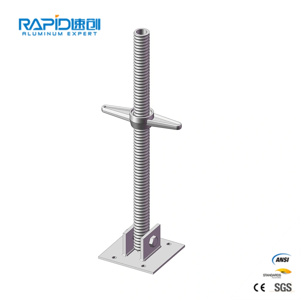 Scaffolding Hollow and Solid Screw Jack Base T Jack