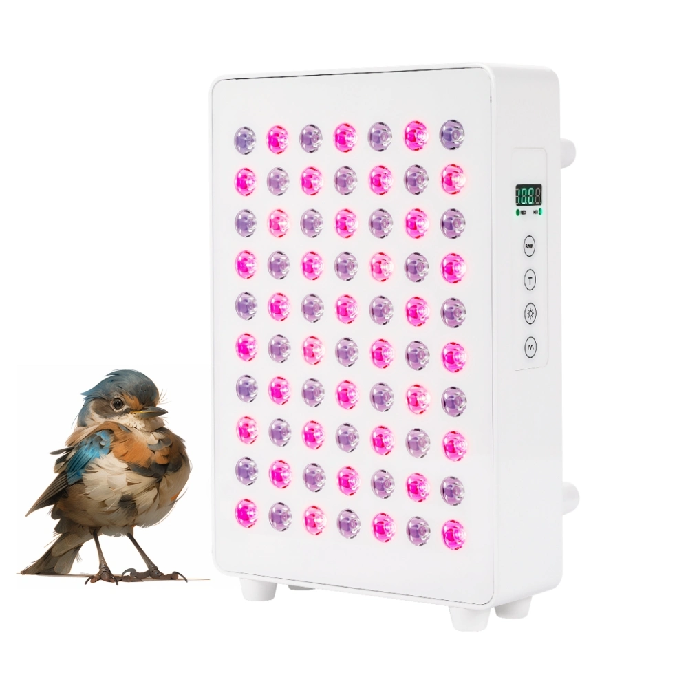 Beauty Gift 300W Pulsemode 5wavelengths 70PCS LED Infrared Panel Device Red Light Therapy Light Phototherapy