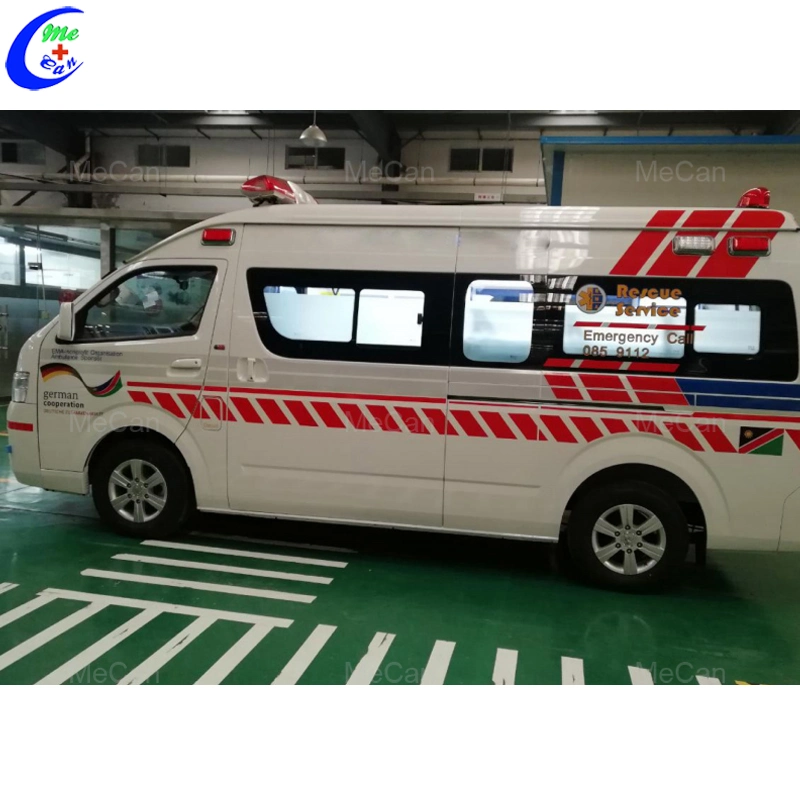 Hospital Emergency Vehicle Patient Transition Car ICU Ambulance