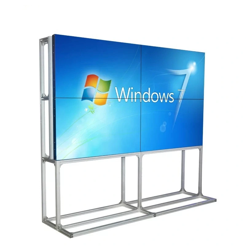 Floor Type 55inch 1.8mm Bezel LG LCD Video Wall Display Systems