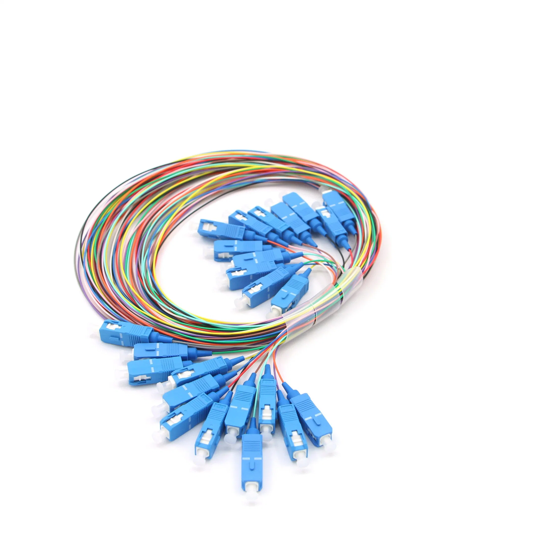 Sc Simplex Pigtails de fibra óptica monomodo con 1 metro