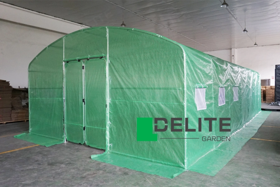 16X20FT High Quality Factory Direct Manufacturer Polytunnel Greenhouse