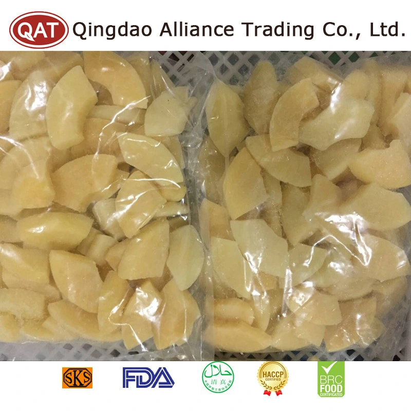 Top Quality China Natural Freeze Frozen IQF Diced Red Apple with Competitive Price