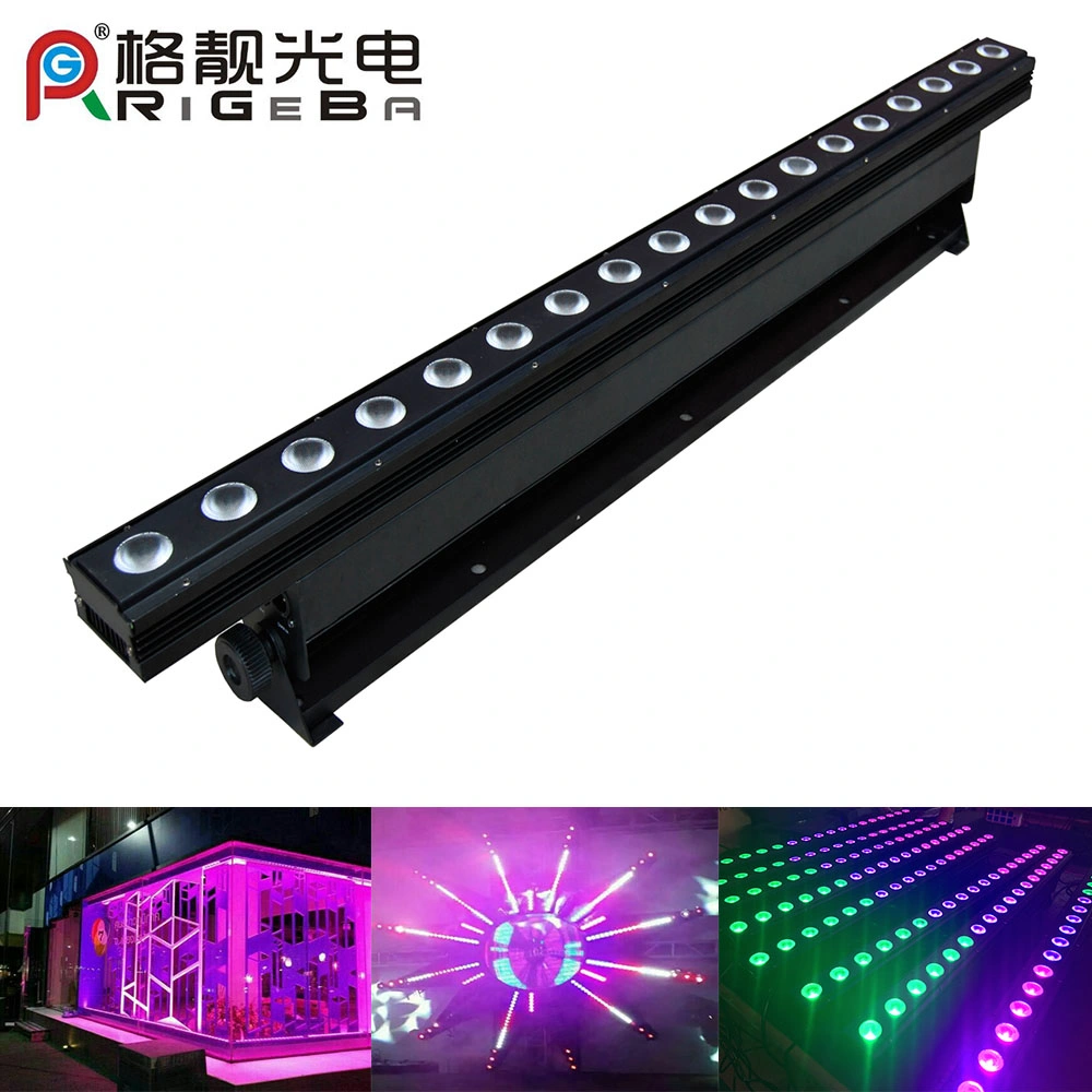 DMX 512 18LED by 10W RGBW 4in1 Indoor LED Wall Wash Light