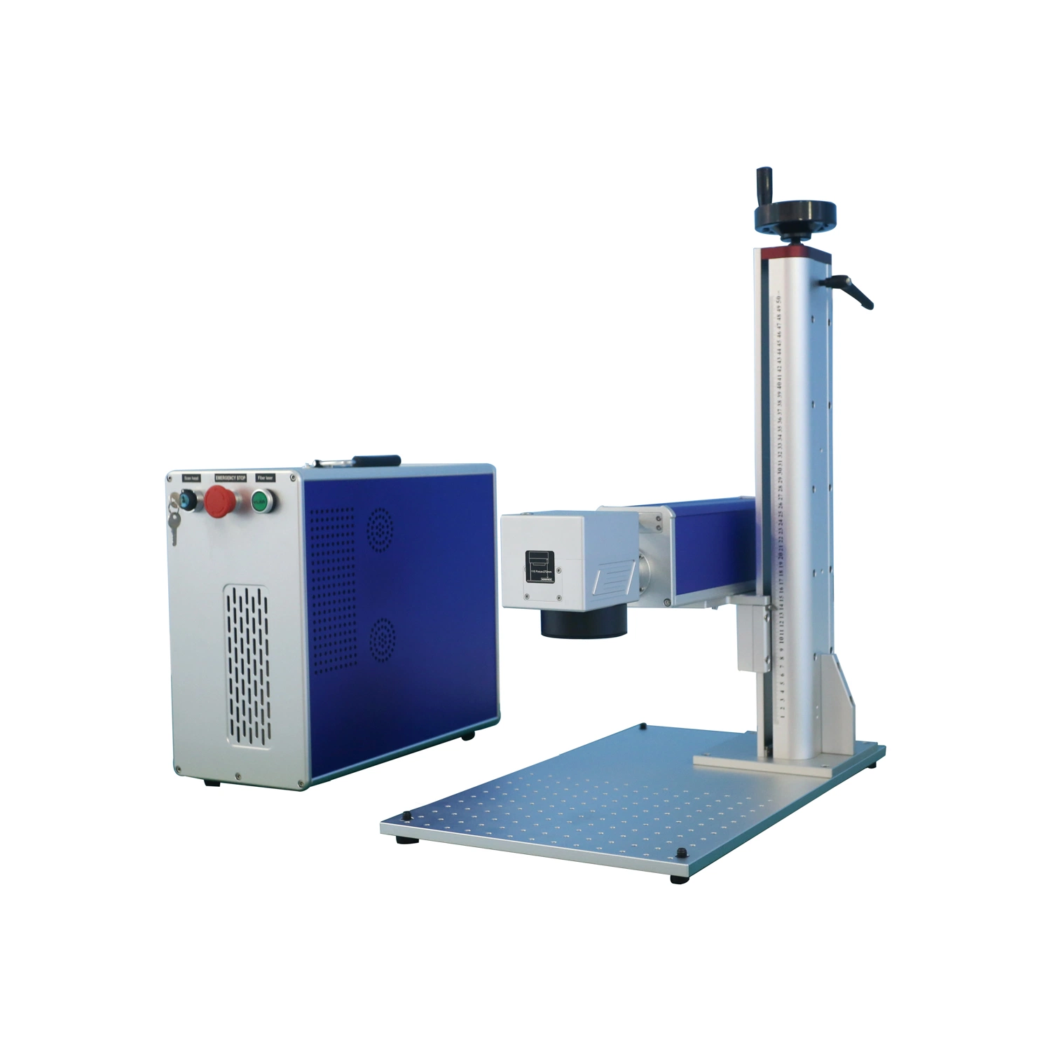 Faser/CO2/UV Laser Markiermaschine Metall-Plastikdruck-Logo-Gravur Maschine