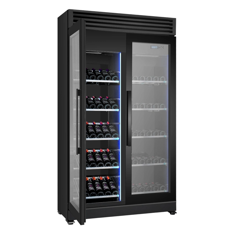 Commercial Freestanding Digital Display Luxury Wine Coolers and Refrigerators