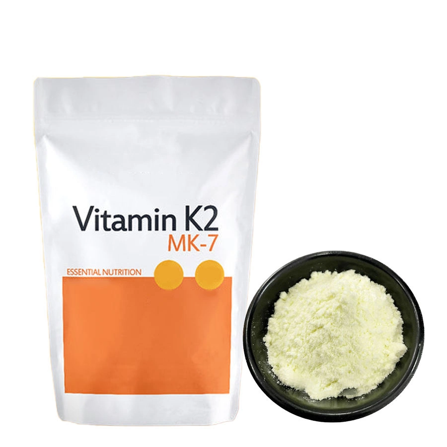 Wholesale/Supplier High quality/High cost performance Food Grade 1.3% Vitamin K2 Menaquinone-7 Bulk Vitamin K2 Mk7 Powder