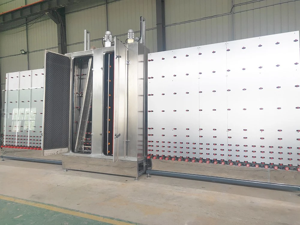 Building Glass Processing Machine Vertical Glass Cleaning and Washing Machine