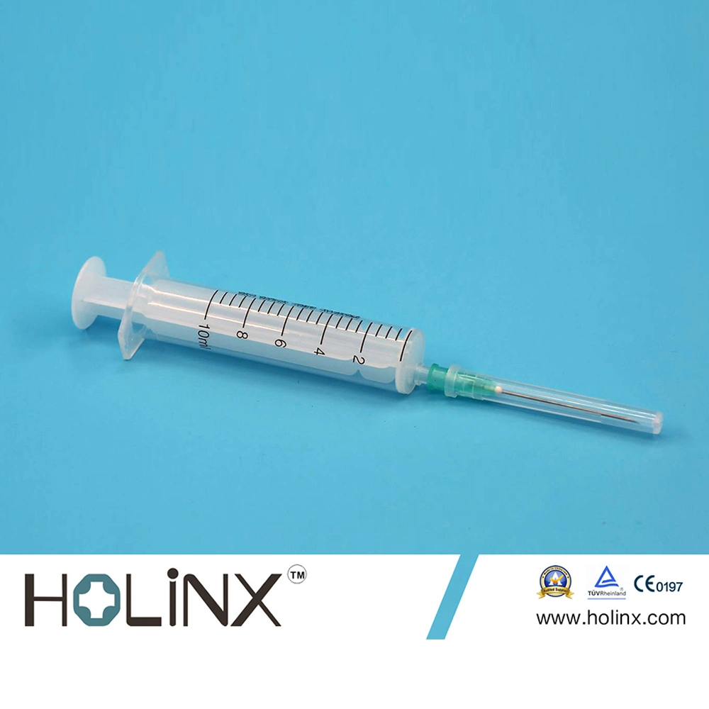 2 Part Disposable Plastic CE &ISO with/Without Needle Syringe