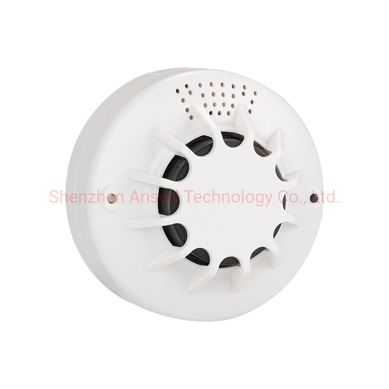 CE Approved Independent Battery Type Emergency Smoke Alarm Detector