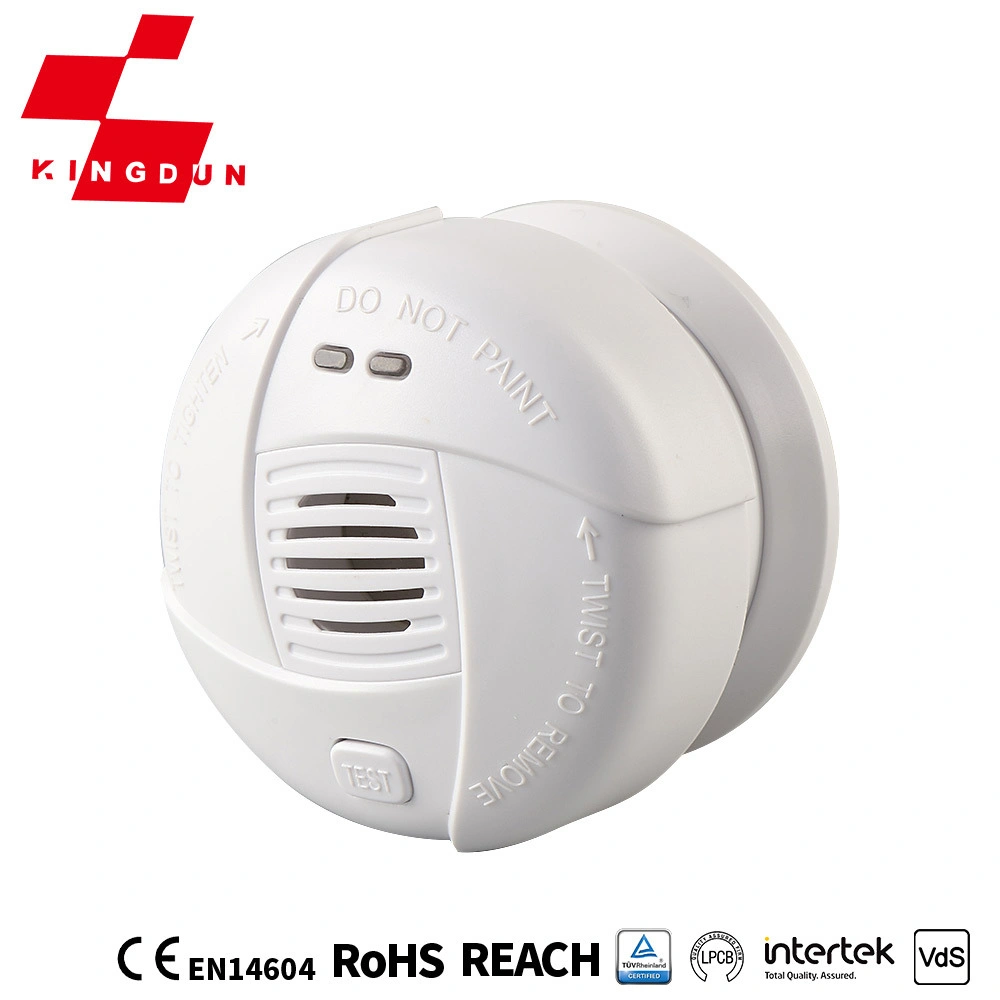 CE Approved Factory Outlet Easy to Install Fire Prevention Wireless High-Sensitivity Smoke Alarm