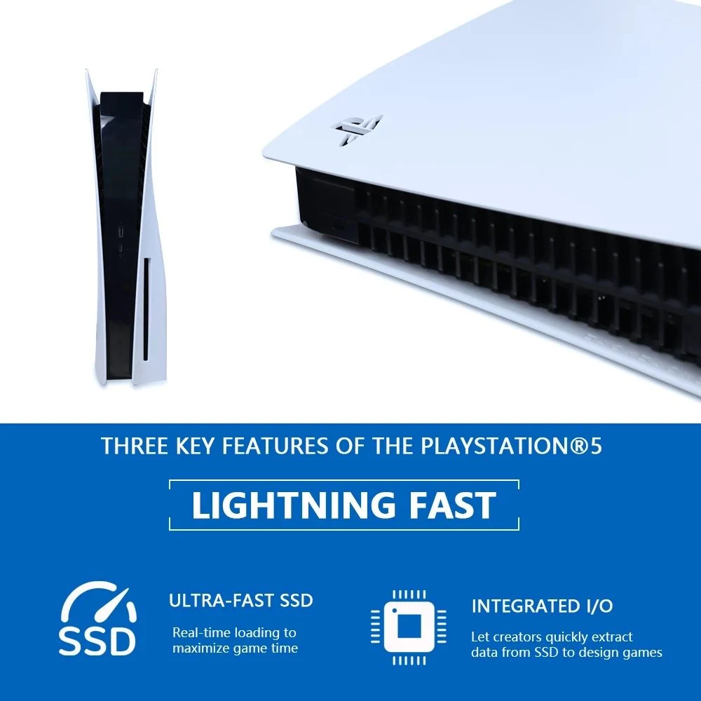 Neue PS5 Konsole Videospielkonsole Ultra High Speed Playstation5 Spielzubehör