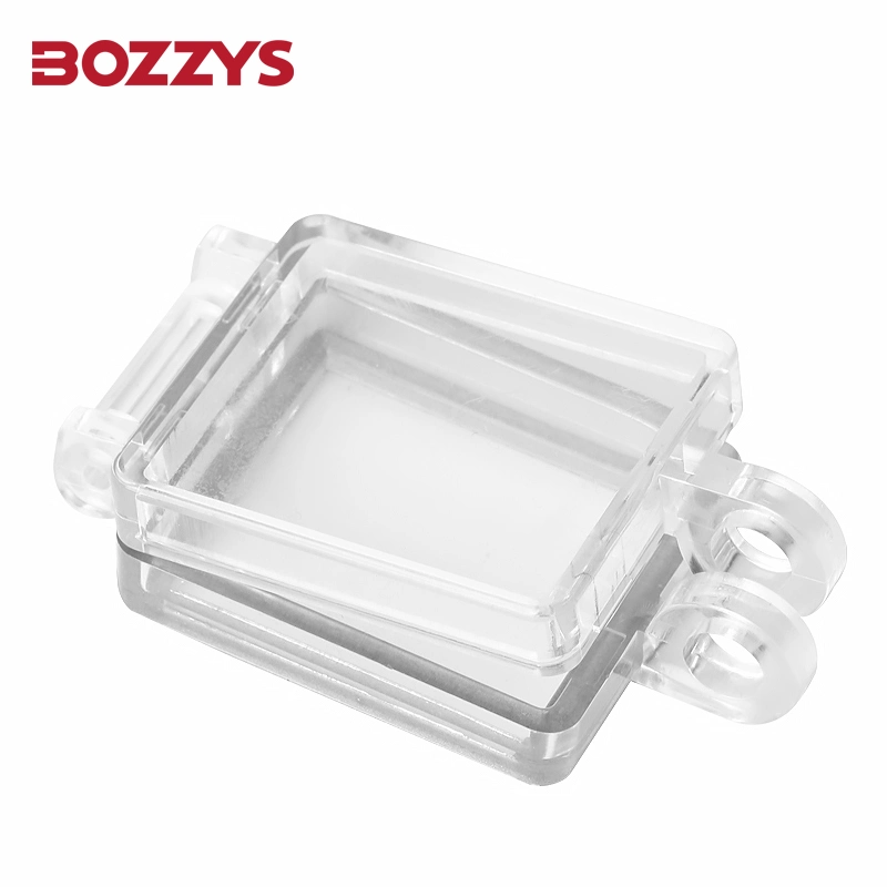 Transparent Push Button Safety Cover Lockout Suitable for Industrial Electrical Switch Lockout