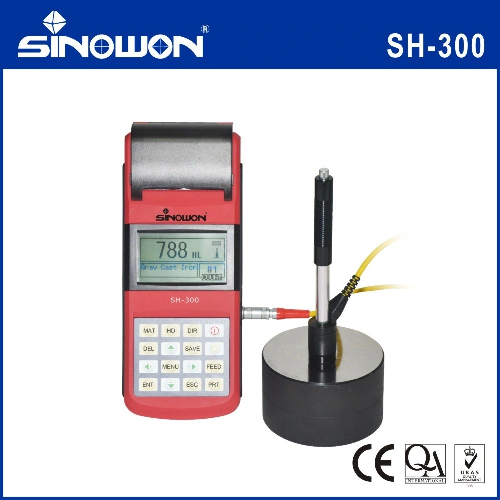 Leeb Hardness Tester with Mini Printer for Steel