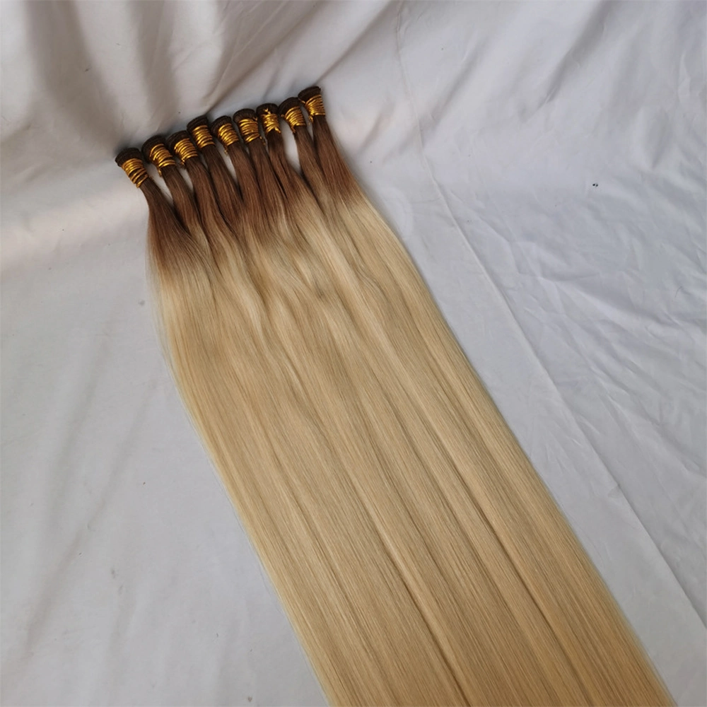 100% Virgin Hair Flat-Tip Hair Extension Part Wig