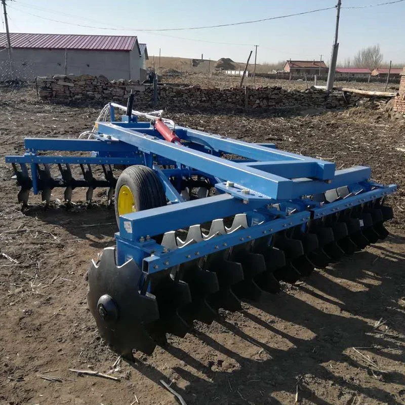 Herse à disque hydraulique de machines agricoles 28 Harrows lourds à vendre Correspondance de tracteur 70-180 ch