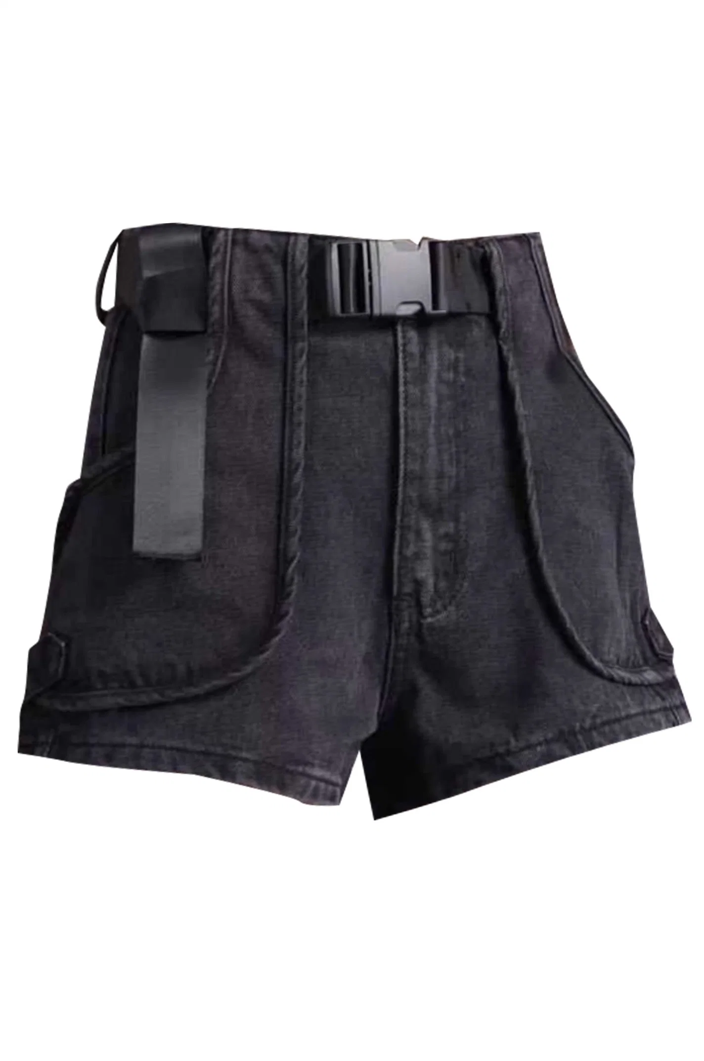 Fast Delivery Fashion Jeans Non-Conformist Fashion High Waisted Sack Denim Casual Short