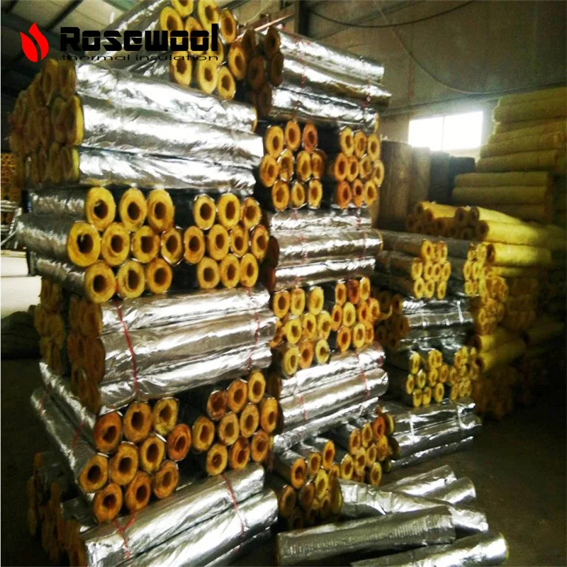 Glass Wool Insulation Building Material Glass Wool Pipe for Thermal Insulation