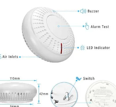 High quality/High cost performance  Fire Alarm Cigarette Smoke Detector