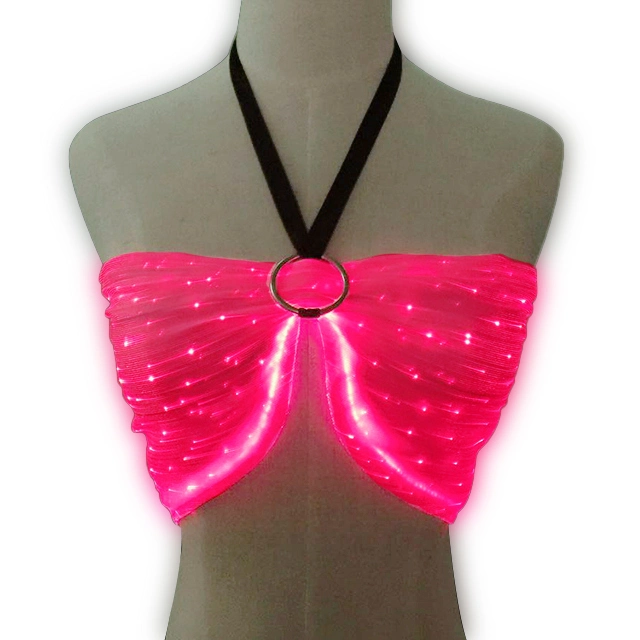 High quality/High cost performance  Open Hot LED Sport Lingerie Sexy Girl Bra