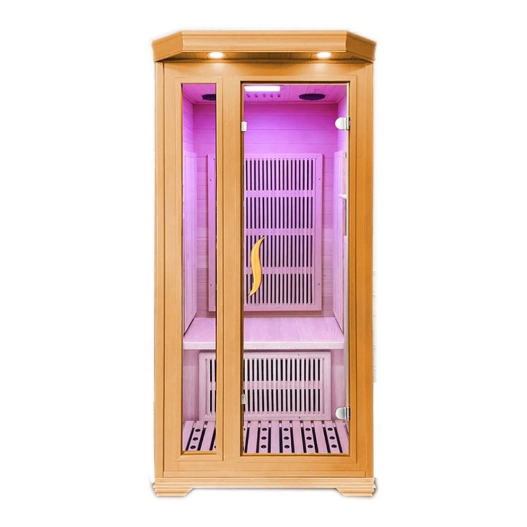 Qian Yan Corner Jet shower Cabin China Dry Steam Sauna Sauna SPA de alta qualidade e Smart Steam Room de fábrica com melhor funcionalidade