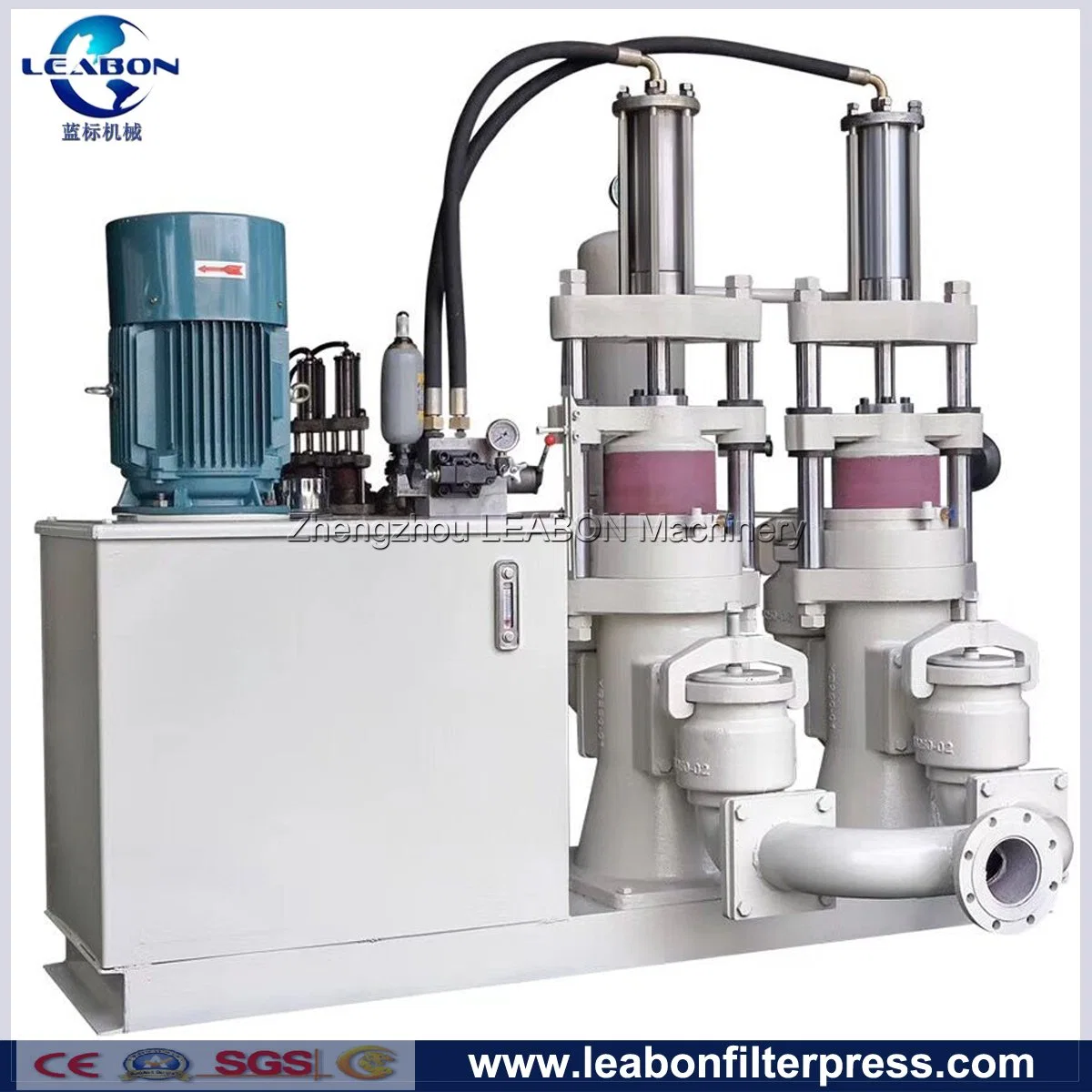 Hydraulic Ceramic Liquid Dispenser Plunger Sludge Pump