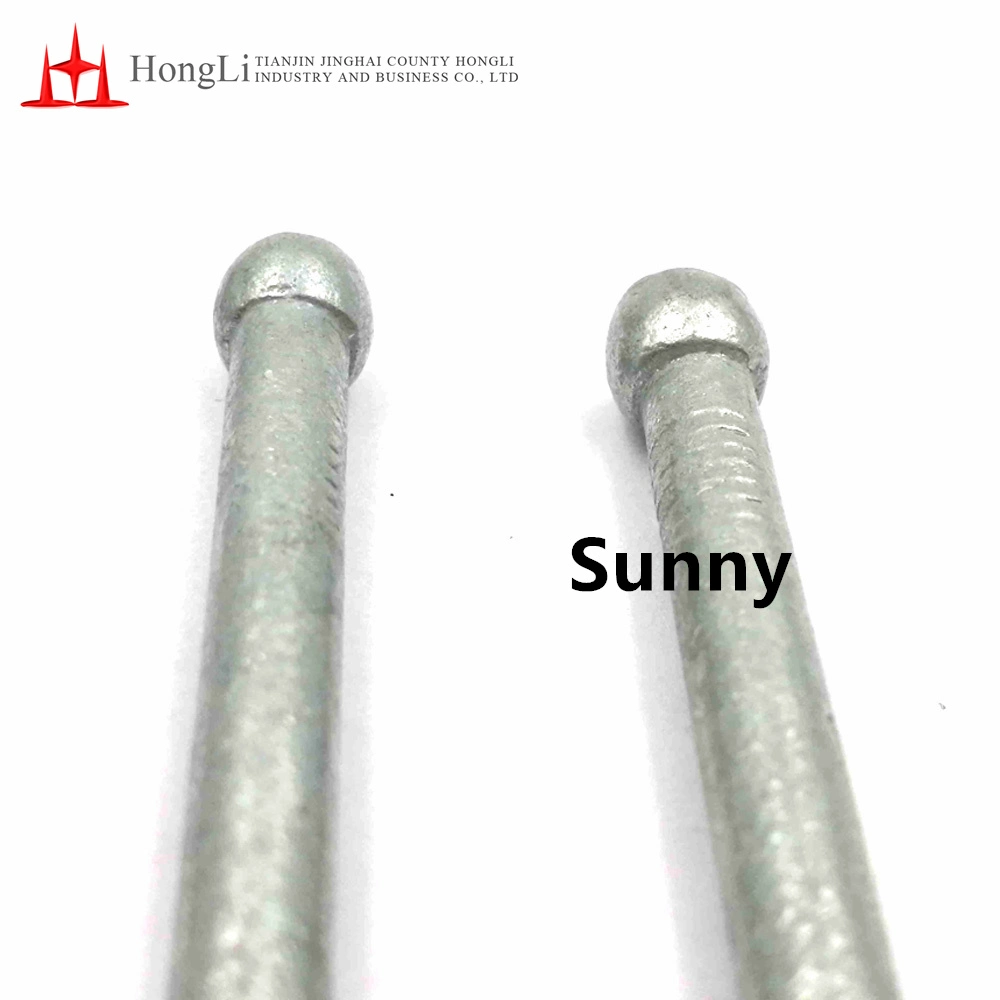 Zinc Plated Iron Lost Head Finishing Wire Nail for Construction