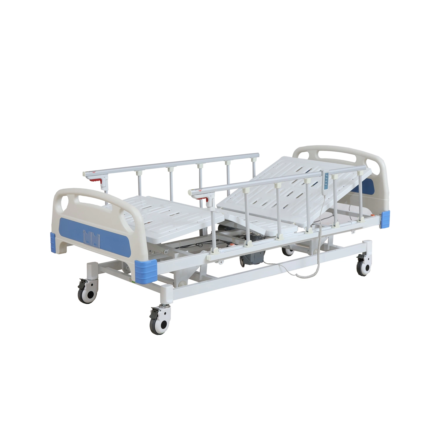 Cama de paciente de hospital elétrico automática ajustável de 3 funções Hi-Low