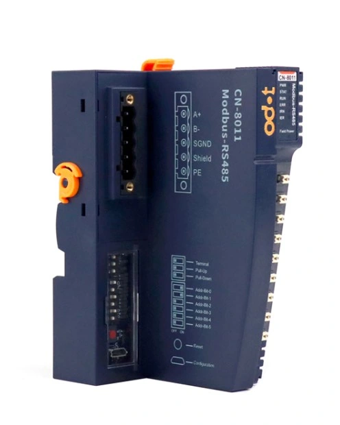 Modbus-RTU Netzwerkadapter für E/A-Modul, 32 Steckplätze, max. Summe Ein-/Ausgang 8192 Byte