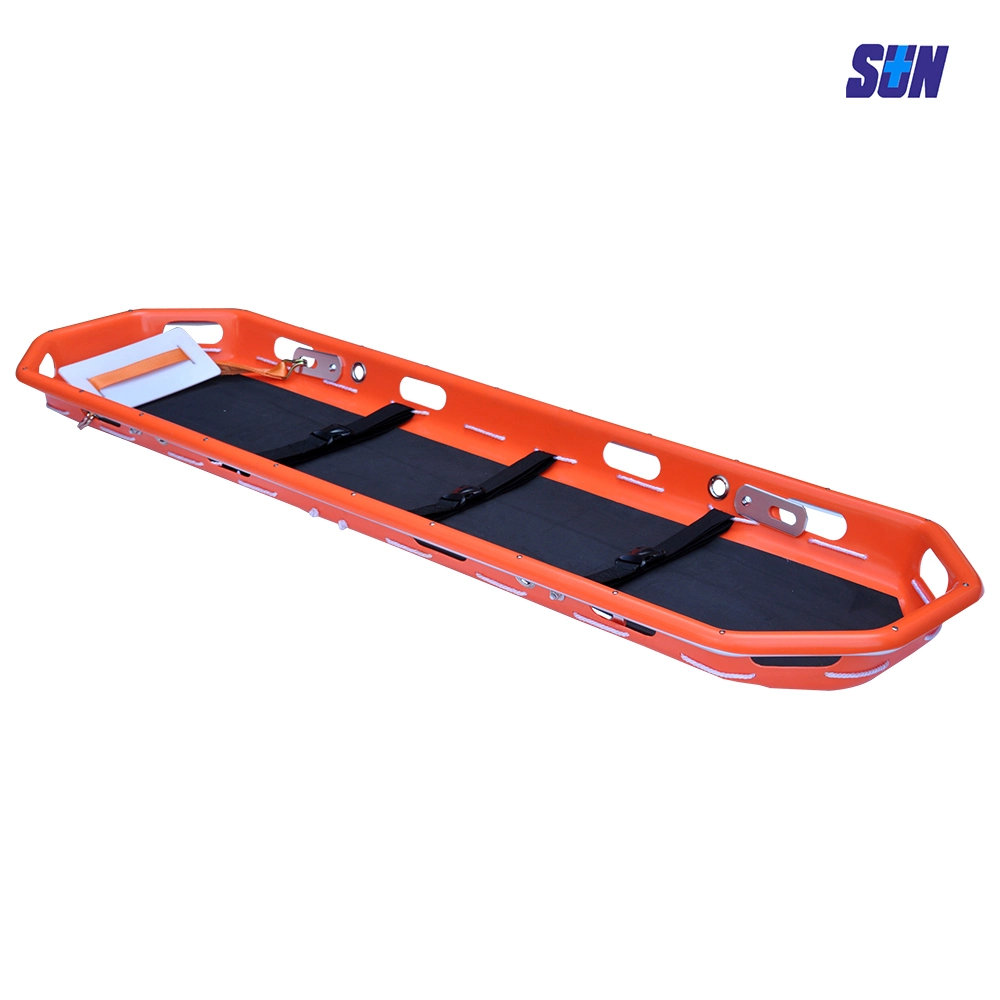 High quality/High cost performance  Aluminum One-Part Basket Stretcher Definition Helicopter Basket Stretcher Applied to The Mountain Rescue Stretcher Cr-L2b