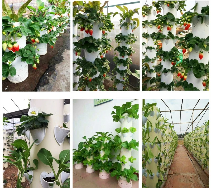 Hydroponics Gardening Indoor Strawberry Tower Vertical Tower for Plant