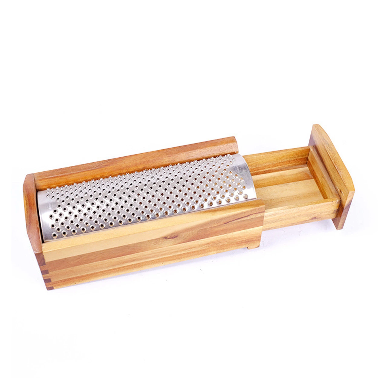 Shredder Slicer Solid Wooden Grater Tool with Drawer Box Bl14052