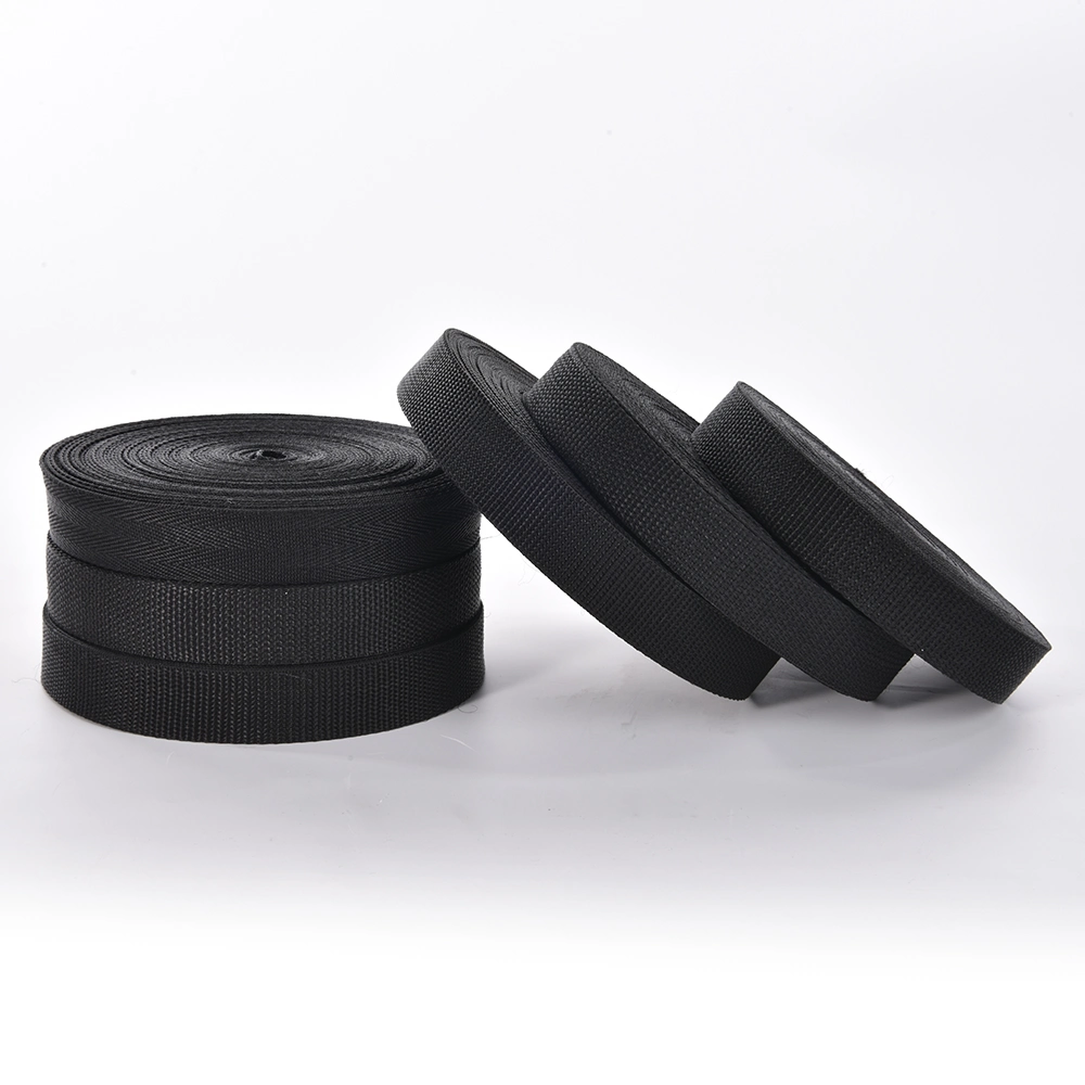 Herstellung kundenspezifisches PP-Band PP-Gurtband für Gepäck und Tasche Gurtband