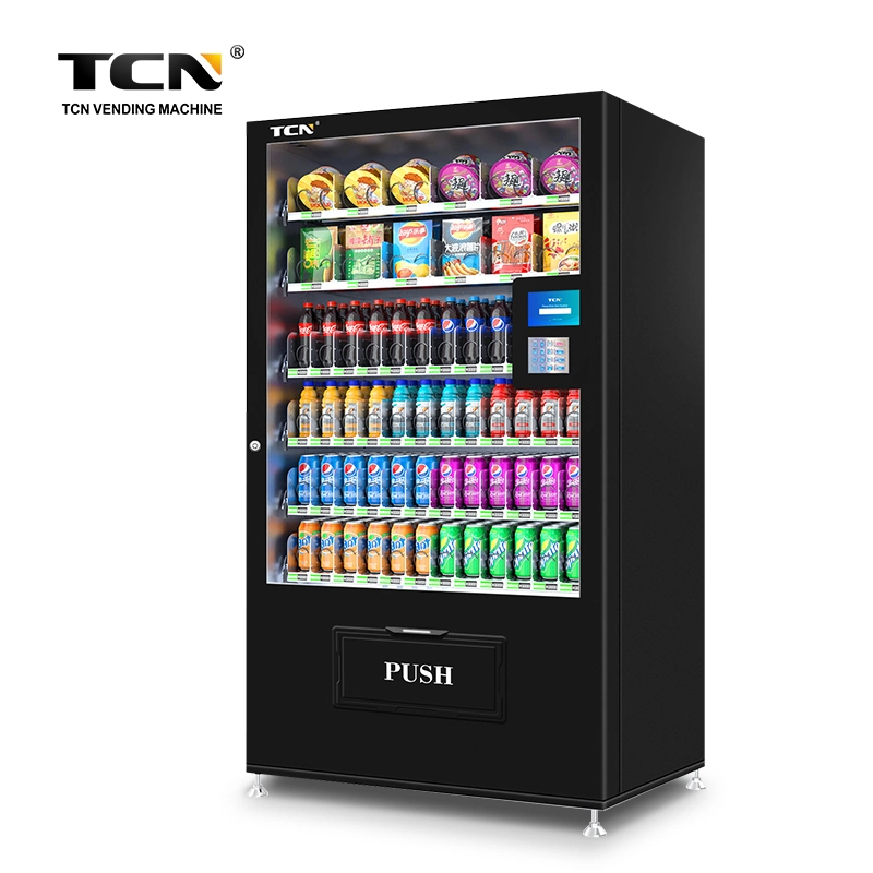 Tcn Large Capacity Cashless Vending Machine Qr Code Touch Screen Vending Machine