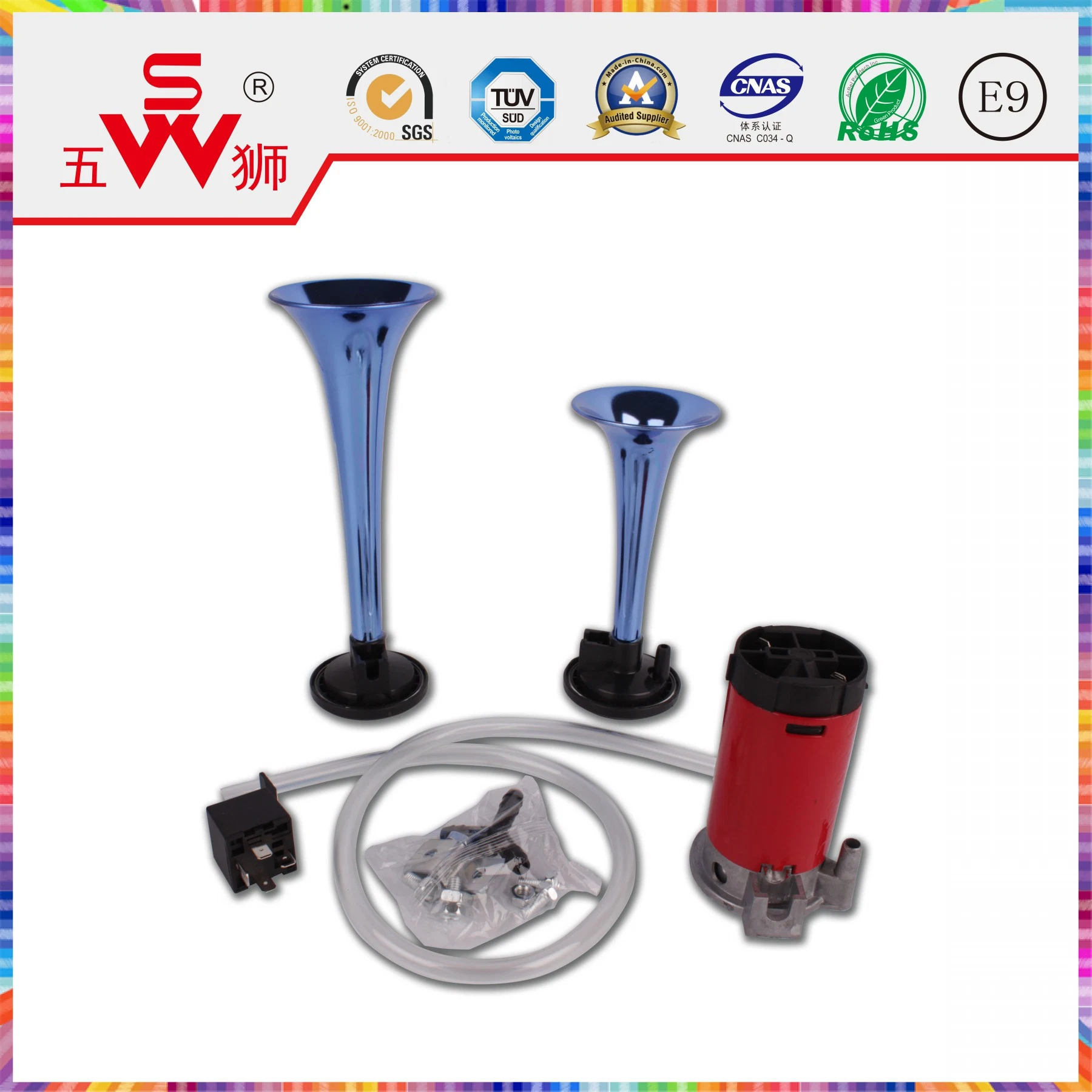 China professional Factory Air Horn for Motorcycle Parts