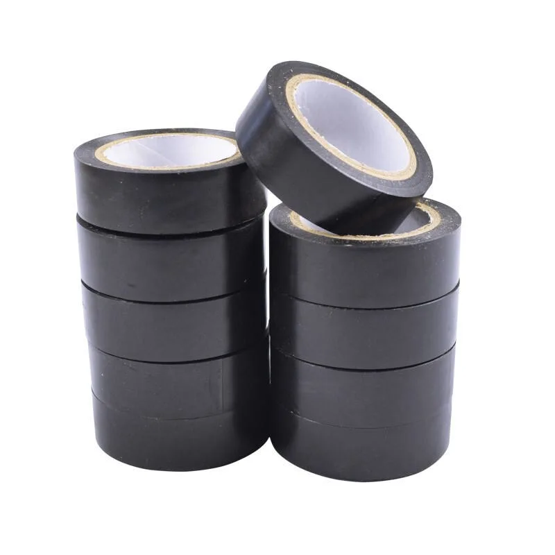 Durable Vinyl Manufacturing Electric Tape Insulation Tape Black Waterproof Electrical Tape