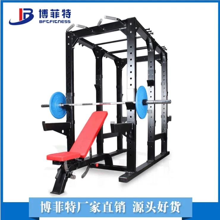 Free Weight Fitness Power Rack / Gym Equipment Free Weights Machines