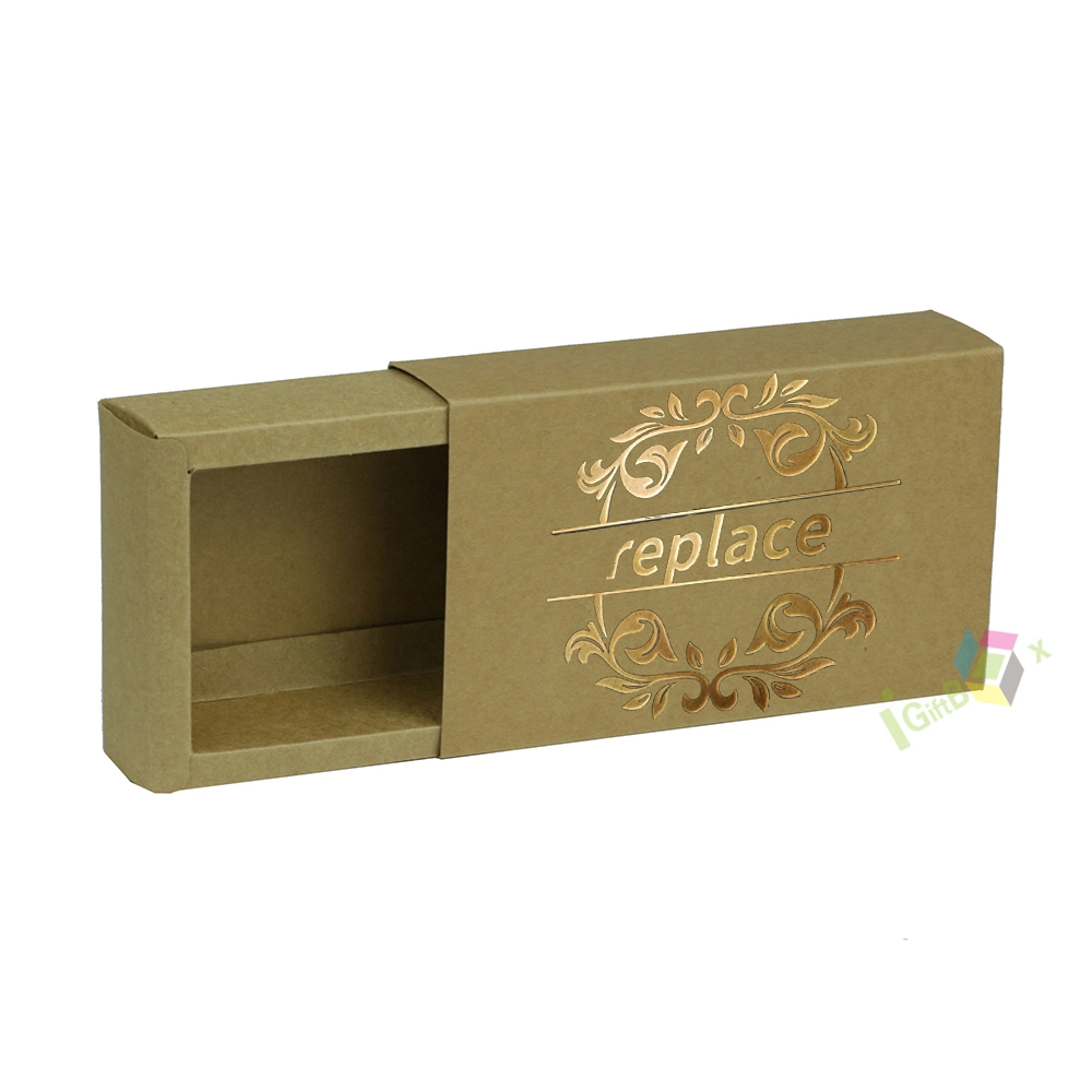 Kraft Drawer Custom Design Box Packaging Mobile Phone Case Box