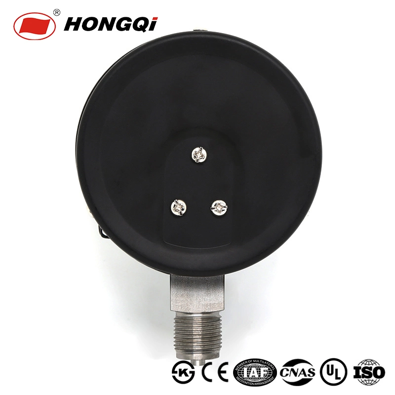 Hongqi 4 Inch Dial Vacuum Industry Ammonia Refrigeration Pressure Gauge