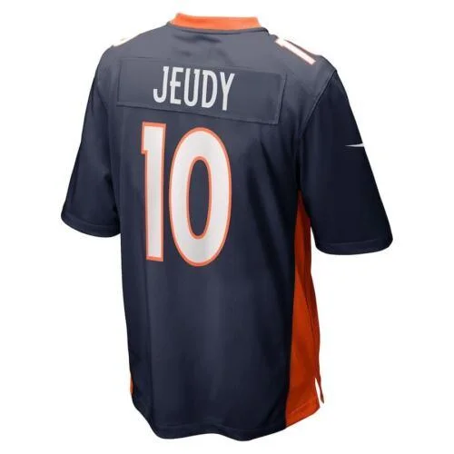 High quality/High cost performance New Stitched Denver #10 Jerry Jeudy American Football Jersey