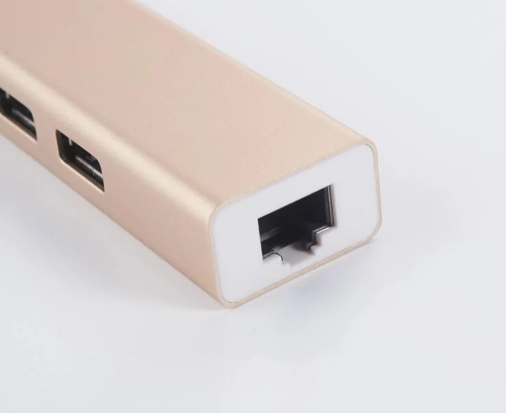 4-in-1 USB-C Thunderbolt to Gigabit Ethernet Adapter