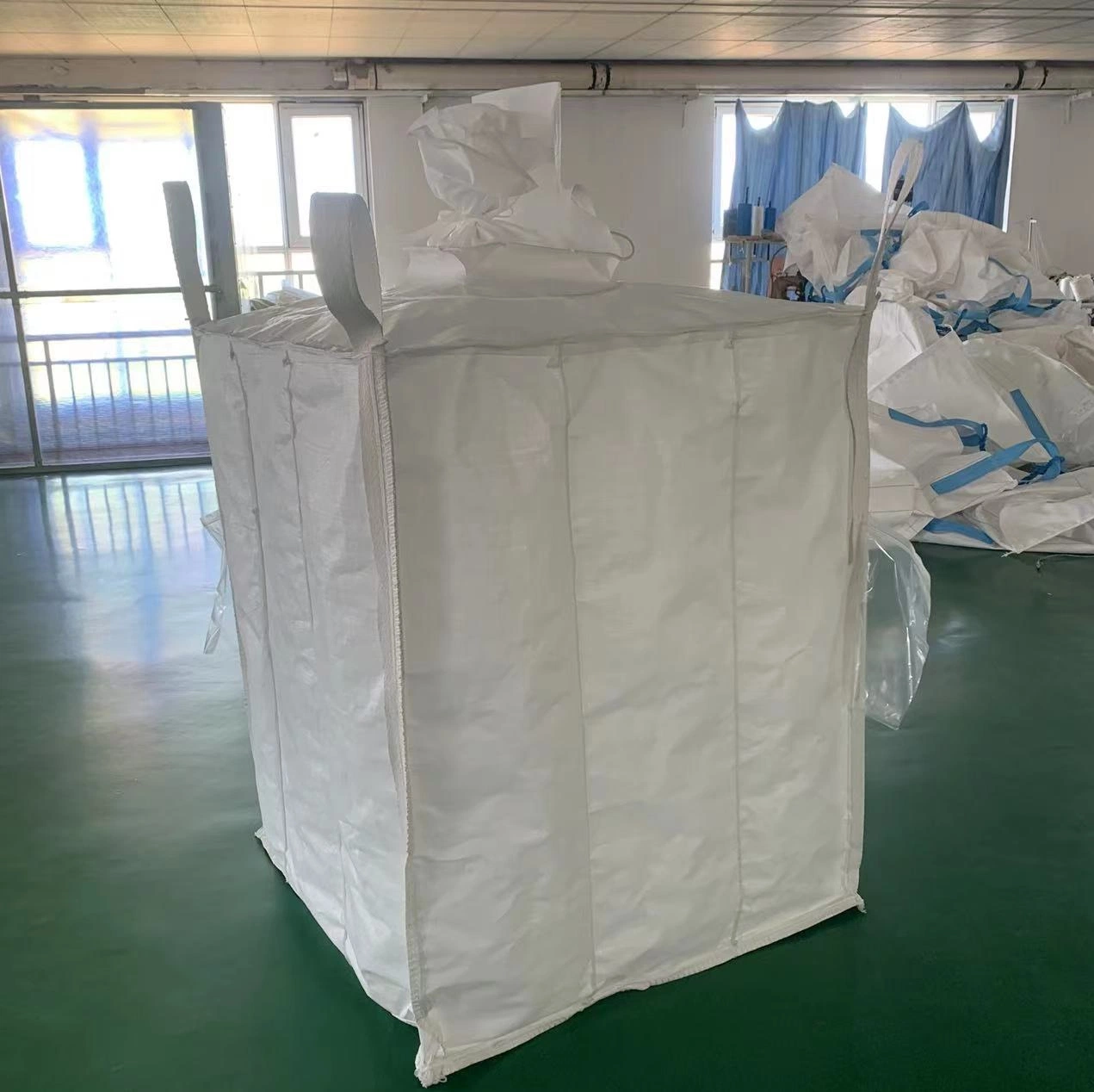 Best Price Good Quality Safety Factor 5: 1 Net Bags for Firewood Grain Bag FIBC Container Bag