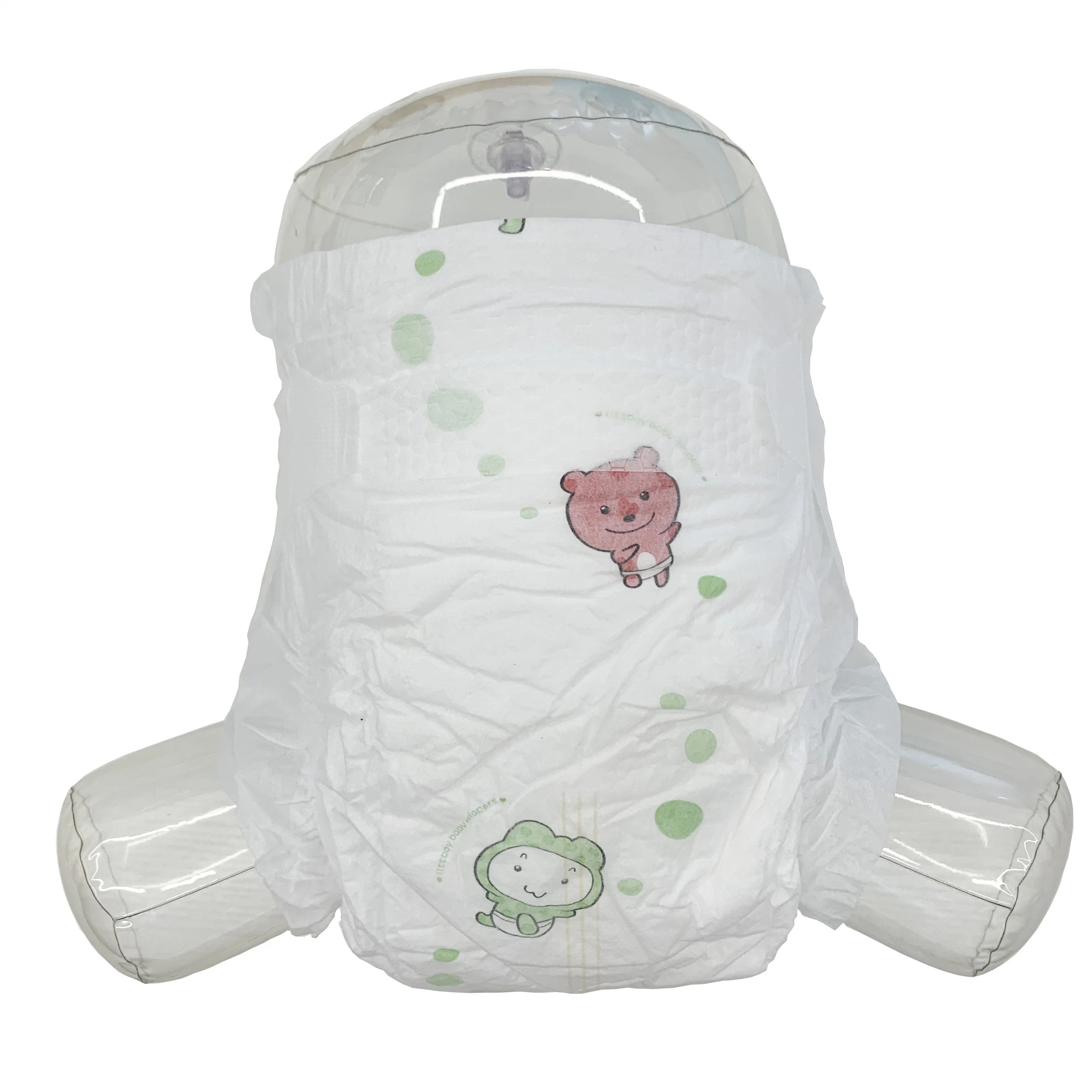 Cheap Grade B Pant up Wholesale/Supplier 3D Leak 100% Full Inspection Disposable Baby Diaper Manufacturer