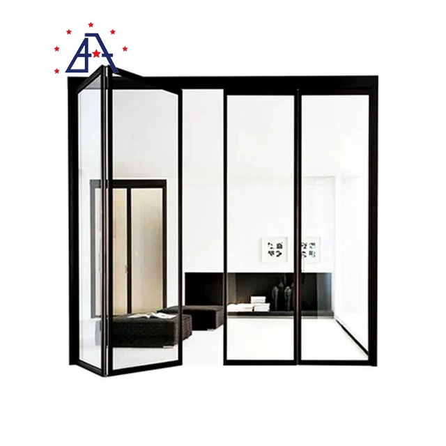 Professional Manufacturer Customization Fashionable Design Aluminium Folding Wardrobe Door Profiles