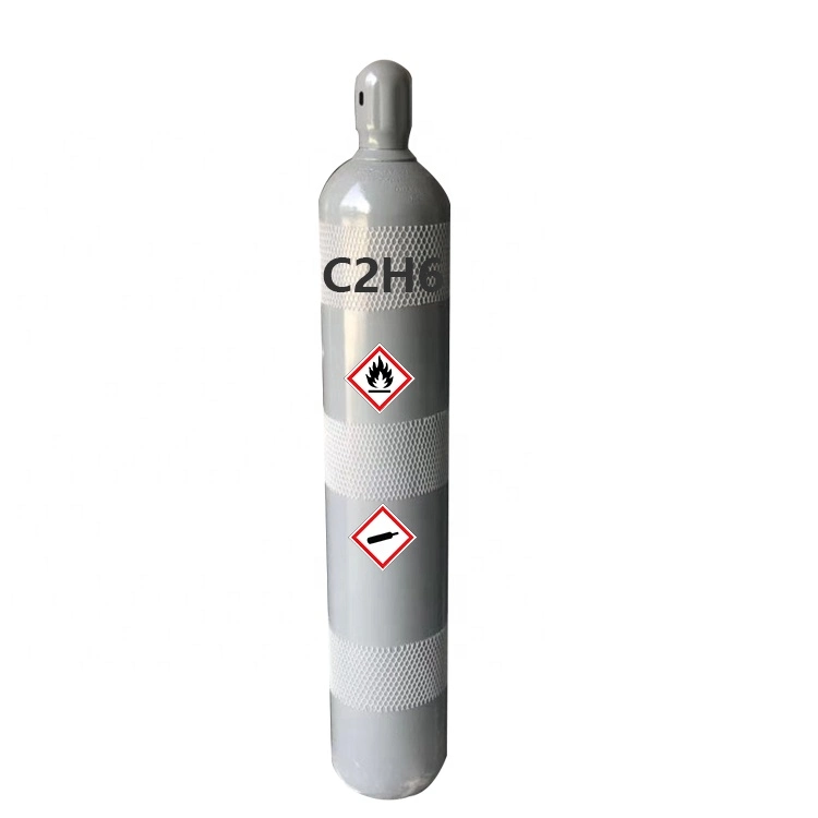 Ethane Gas C2h6 R170 Refrigerant CAS No. 74-84-0