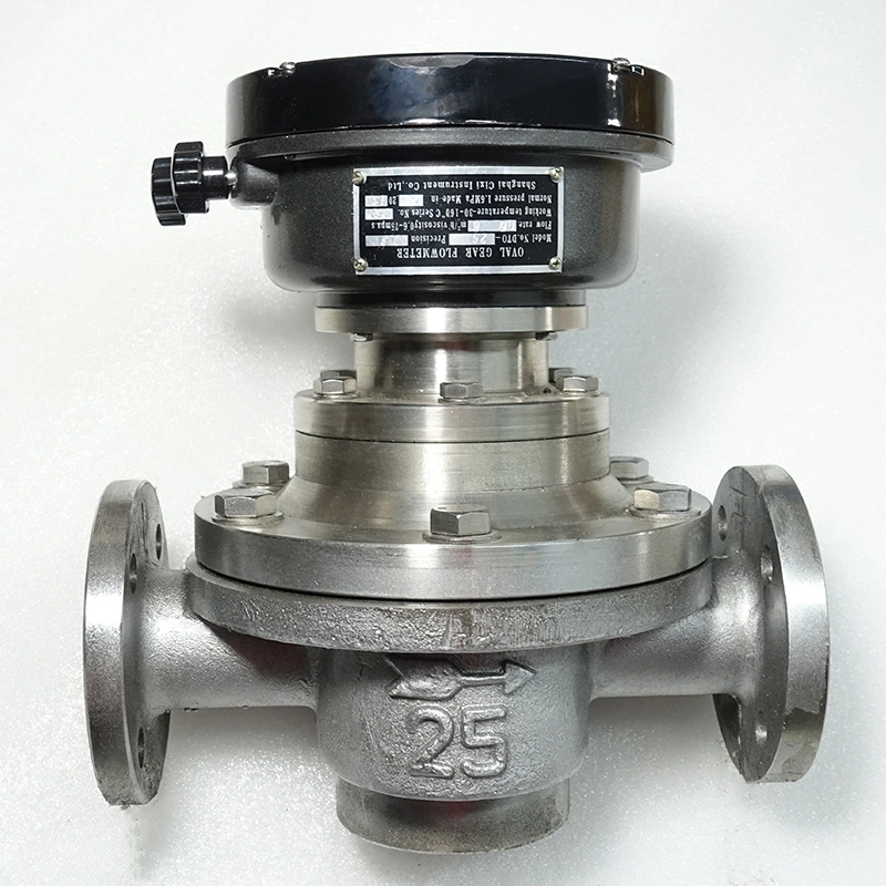 Dn10 Cheap Palm Oil Oval Gear Flowmeter Made in China